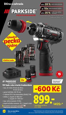 akční leták Lidl 22.1.2026-25.1.2026