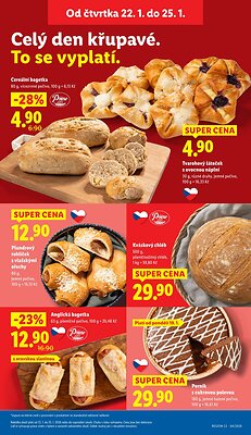 akční leták Lidl 22.1.2026-25.1.2026