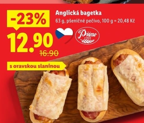 Anglická bageta