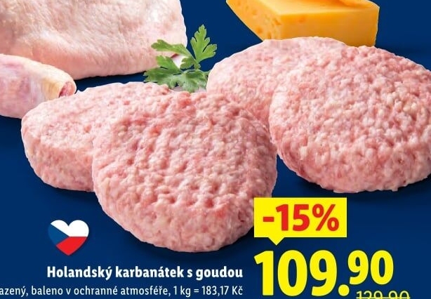 Holandský karbanátek s goudou