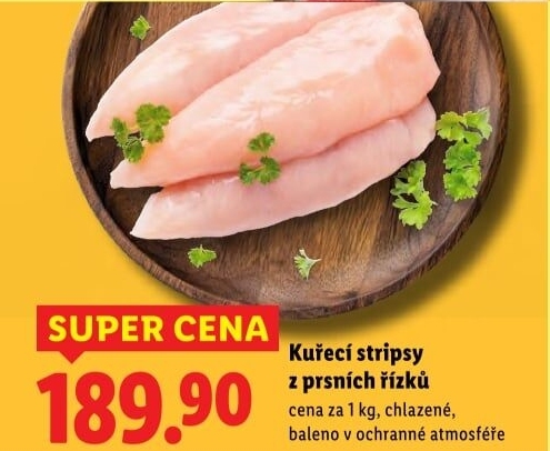 Kuřecí stripsy z prsních řízků