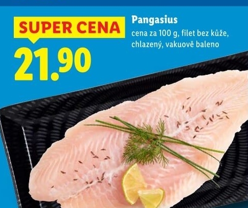 Pangasius filety