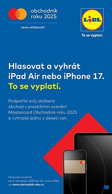 akční leták Lidl 19.1.2026-25.1.2026