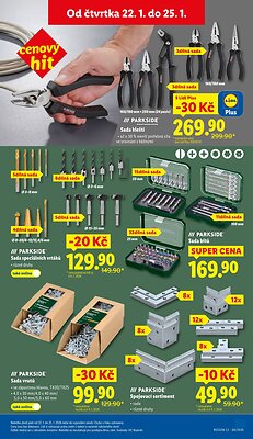 akční leták Lidl 19.1.2026-25.1.2026