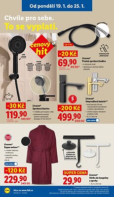 akční leták Lidl 19.1.2026-25.1.2026