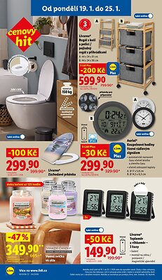 akční leták Lidl 19.1.2026-25.1.2026