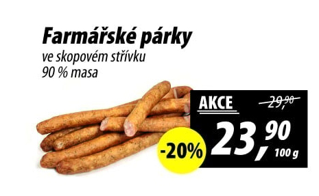 Párky farmářské