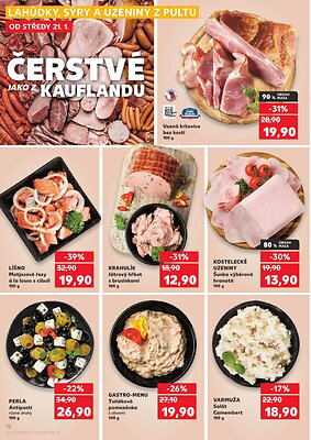 akční leták Kaufland 21.1.2026-27.1.2026