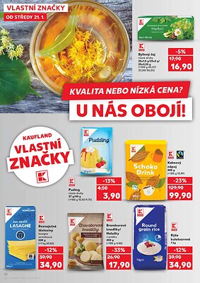 akční leták Kaufland 21.1.2026-27.1.2026