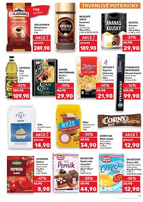 akční leták Kaufland 21.1.2026-27.1.2026