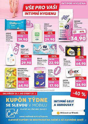 akční leták Kaufland 21.1.2026-27.1.2026