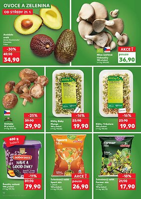 akční leták Kaufland 21.1.2026-27.1.2026