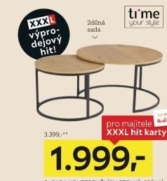 SADA KONFERENČNÍCH STOLKŮ