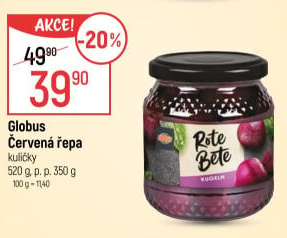 Červená řepa Globus