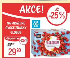 Jahody mražené Globus