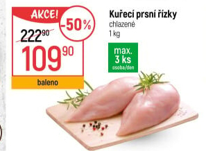 Kuřecí prsní řízky
