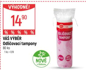 Odličovací tampony Váš Výběr