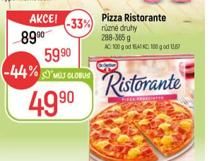 Pizza mražená Ristorante Dr. Oetker
