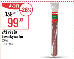 Salám lovecký Váš Výběr