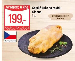 Selské kuře na roládu Globus