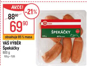 Špekáčky Váš Výběr