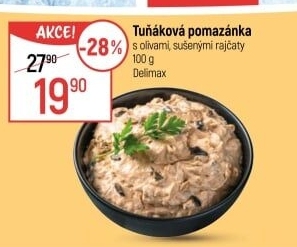 Tuňáková pomazánka s olivami