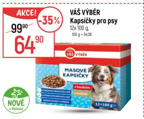 Kapsičky pro psy Váš Výběr