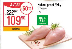Kuřecí prsní řízky