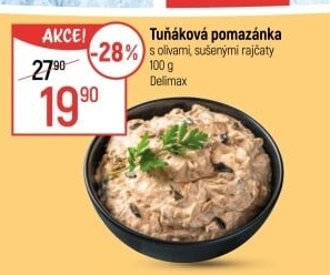Tuňáková pomazánka se sušenými rajčaty