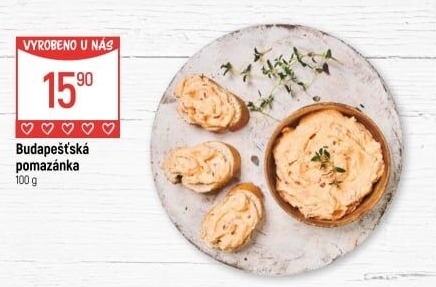 Budapešťská pomazánka Globus