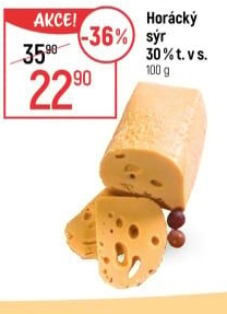 Horácký sýr 30%