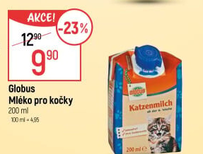 Mléko pro kočky Globus
