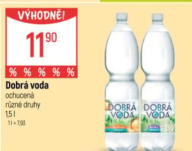Ochucená voda Dobrá voda
