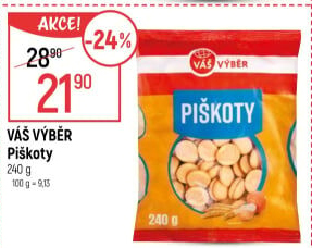 Piškoty Váš Výběr