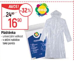 Pláštěnka OHO