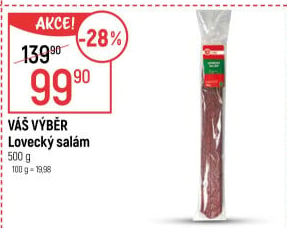 Salám lovecký Váš Výběr