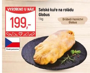 Selské kuře na roládu Globus