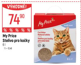 Stelivo pro kočky My Price