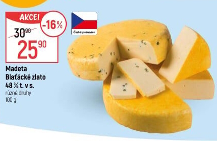 Sýr Blaťácké zlato Madeta