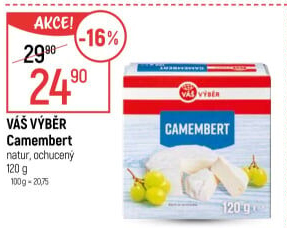 Sýr Camembert Váš Výběr