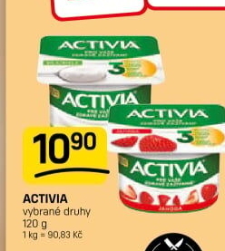 Bílý jogurt Activia Danone
