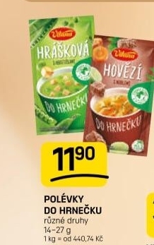 Instantní polévka do hrnečku Vitana