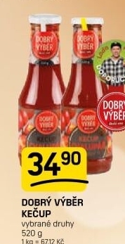 Kečup Dobrý Výběr