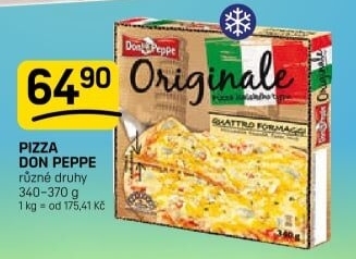 Pizza mražená Don Peppe