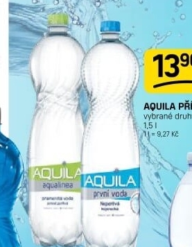 Přírodní voda Aquila