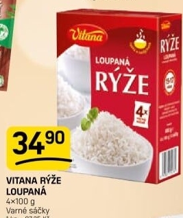 Rýže loupaná dlouhozrnná Vitana