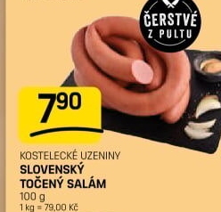 Salám slovenský točený Kostelecké uzeniny