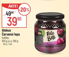 Červená řepa Globus