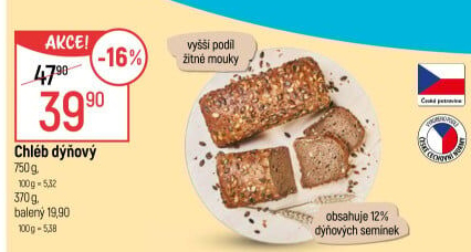 Chléb dýňový