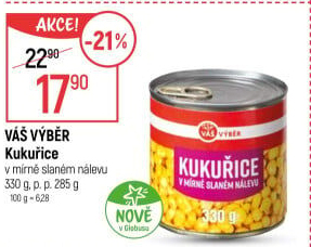 Kukuřice Váš Výběr